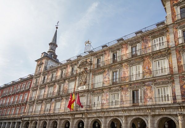 Casa de la Panadería en la Plaza Mayor de Madrid