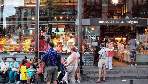Mercado de San Miguel visitantes