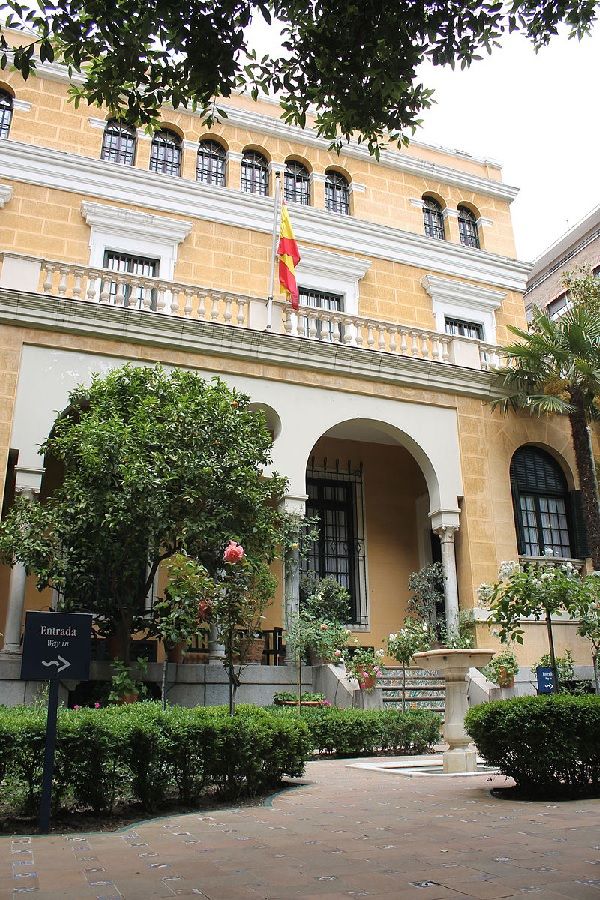 Fachada del Museo Sorolla de Madrid. 