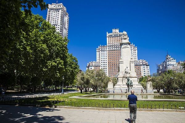 Plaza de España en Madrid