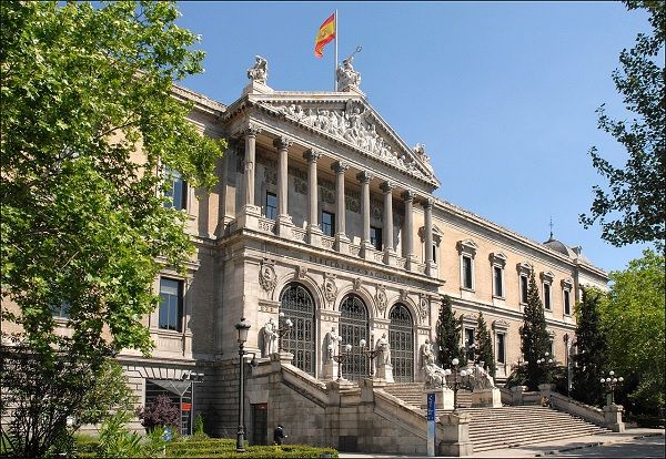 Biblioteca Nacional de España es de las mejores bibliotecas de Madrid